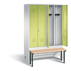 C+P Garderobenschrank Classic, H1850xB1190xT500mm