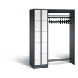 C+P Offene Garderobe Serie 8070, H1950xB1410xT480mm