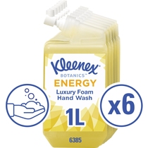 Kleenex® Schaumseife ENERGY/6385 Extrakte aus Teebaum und Zitrone Inh. 1000 ml