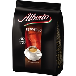 Alberto Kaffee Kaffeepads Espresso 60088 36 St./Pack