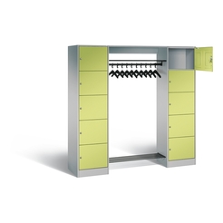 C+P Offene Garderobe Serie 8070, H1950xB1870xT480mm