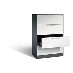 C+P Karteischrank Asisto, H1310xB800xT435mm
