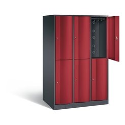 C+P Spind doppelstöckig XXL Resisto, H1950xB1148xT740mm