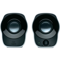 Logitech Stereo Lautsprecher Z120/980-000513 schwarz silber Inhalt 2 Stück