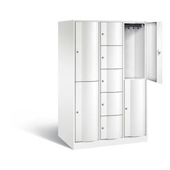 C+P Kombi-Schließfachschrank Resisto, H1950xB1148xT740mm