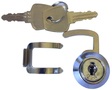 Acropaq Ersatzschloss für Geldkassetten mit 2 Schlüssel