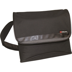 MONOLITH 2000002386 - Nylon Laptoptasche 15,6", Schwarz/Grau 