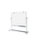 Bi-silque Whiteboard EVOLUTION DREHBOARD/QR5404GR 150x120cm mobil weiß / grau