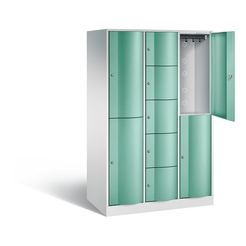 C+P Kombi-Schließfachschrank Resisto, H1950xB1148xT640mm