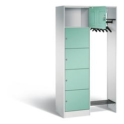 C+P Offene Garderobe Serie 8070, H1950xB960xT480mm