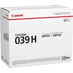 Canon Toner 039H, original, schwarz, 25.000 Seiten