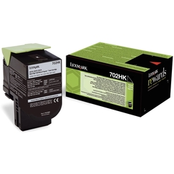 LEXMARK™ Toner Rückgabekassette, 702HK, original, schwarz, 4.000 Seiten