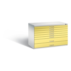 C+P Flachablageschrank Serie 7100_7200, H760xB1100xT765mm