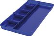 M&M Federschale/68780139SP, blau, Kunststoff, B120xH16xL250mm M&M Federschale/68780139SP, blau, Kunststoff, B120xH16xL250mm