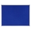 BI-OFFICE FA2743790 - Pinnwandtafel Earth mit Aluminiumrahmen, Filz, Blau, 180x120 cm