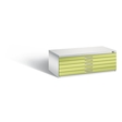 C+P Flachablageschrank Serie 7100_7200, H420xB1100xT765mm