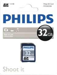 Philips SDHC Card 32 GB/FM32SD45B/10 Class 10