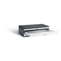 C+P Flachablageschrank Serie 7100_7200, H420xB1350xT960mm