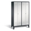 C+P Schwarz-Weiss-Spind Classic, H1850xB1190xT500mm