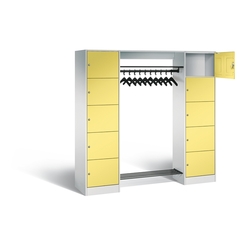C+P Offene Garderobe Serie 8070, H1950xB1870xT480mm