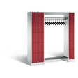 C+P Offene Garderobe Serie 8070, H1950xB2100xT480mm
