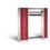C+P Offene Garderobe Serie 8070, H1950xB2100xT480mm