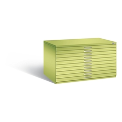 C+P Flachablageschrank Serie 7100_7200, H760xB1350xT960mm