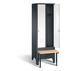 C+P Garderobenschrank Classic, H1850xB610xT500mm