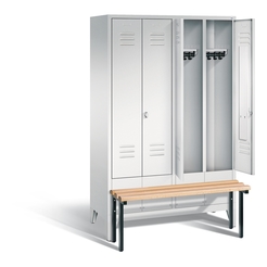 C+P Garderobenschrank Classic, H1850xB1190xT500mm