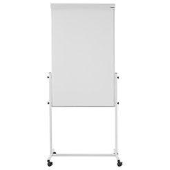 magnetoplan® Universal-Board - Tafelformat 750 x 1200 mm - Whiteboard / Filz grau