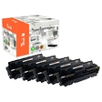 Peach Spar Pack Plus Tonermodule kompatibel zu HP CF410X*2, CF411X, CF412X, CF413X