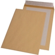 MAILmedia® Versandtasche, mit Papprückwand, ohne Fenster, haftklebend, B4, 250 x 353 mm, 130 g/m², Natron, braun (100 Stück)