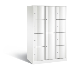C+P XL-Kombi-Schließfachschrank Resisto, H1950xB1148xT640mm