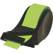 RNK Haftnotiz Rolle im Abroller - neongrün, 19mm x 10m, nachfüllbar