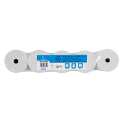 Thermorolle für Kassen 80x75mm, 1-lagig 55g/m2 BPA-frei