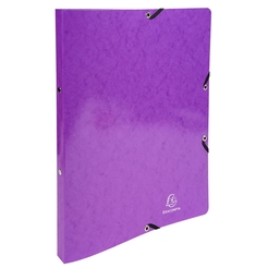 EXACOMPTA Ringbuch Iderama/54896E A4 24 x 32 cm Manilakarton 700g/m² violett