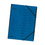 Herlitz Ordnungsmappe A4 Colorspan 1-12 blau