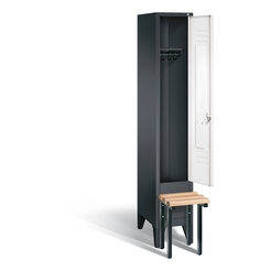 C+P Garderobenschrank Classic, H1850xB320xT500mm