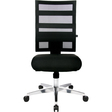 Topstar X-PANDER Bürodrehstuhl - zweifarbig, mit Netzrücken - schwarz / schwarz