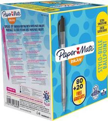 Paper Mate® Kugelschreiber InkJoy 100 RT/S0977430 0,4-0,7 mm sw Inh. 100 Stk