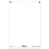 Ursus Green Flip Chart 68x99cm 20 Blatt 80g/qm blanko