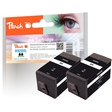 Peach TwinPack Tintenpatrone schwarz HC kompatibel zu HP No. 920XL, CD975AE