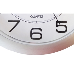 UNILUX Uhr ATTRACTION grau mit Batterie Durchmesser: 22 cm