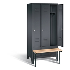 C+P Garderobenschrank Classic, H1850xB900xT500mm
