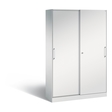 C+P Schiebetürenschrank Asisto, H1980xB1200xT435mm Korpus Lichtgrau Türen Lichtgrau