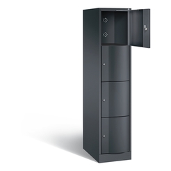 C+P XL-Schließfachschrank Resisto, H1950xB396xT640mm