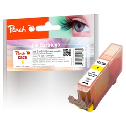 Peach XL-Tintenpatrone gelb kompatibel zu Canon CLI-526, CLI-526 y