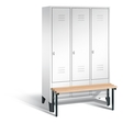 C+P Garderobenschrank Classic, H1850xB1200xT500mm