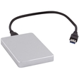 Q-Connect externes USB 3.0 Festplattenlaufwerk - 1 TB, silber