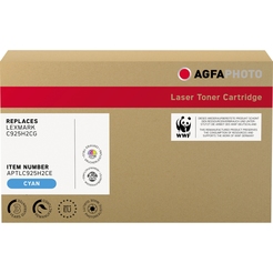 AgfaPhoto Toner APTLC925H2CE wie Lexmark C925H2CG cyan